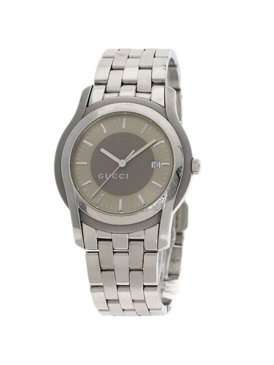Gucci Round Face Watch SS main image 8